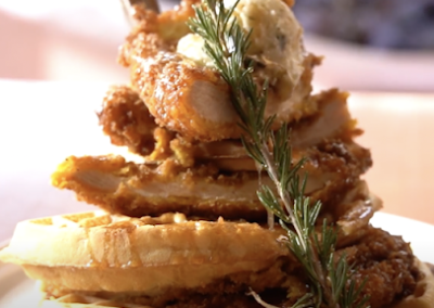 Chicken and Waffles - The Truckstop, Pacific Beach, San Diego